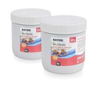 2x 500 g BAYZID® Mini - Pastilles de chlore 2,7 g pour petites piscines