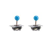 2X 5Pin Arcade Joystick 4/8 Way Fighting Stick Pièces de Rechange pour Game Arcade DIY Joystick (B)