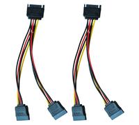 2X 6In Alimentation Adapter Cable y Separateur - H / F (Cable D'Alimentation)