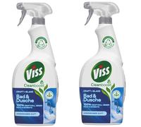 2x 750ml Viss Puissance & Brillant Bain & Douche Spray Avec Lift Action Anti