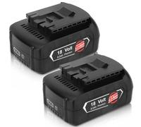 2X 8000mAh Compatible avec la Batterie pour Bosch Professional 18V Système GBA, ne s'applique Pas à la série PBA 18V