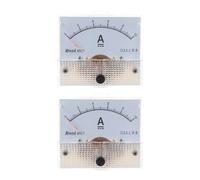 2X 85C1 0-10A Amperemetre Analogique Rectangle