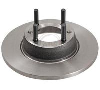 2x A.B.S. 15011 Disque de frein Avant pour ALFA ROMEO 75 (162B) GIULIETTA (116)