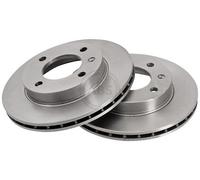 2x A.B.S. 15772 Disque de frein Avant pour FORD FIESTA II (FBD) FIESTA I (GFBT)