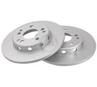 2x A.B.S. 15790 Disque de frein Avant 284mm