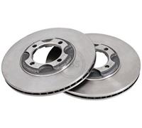 2x A.B.S. 15874 Disque de frein Avant pour MAZDA 323 II Hatchback (BD) 238mm