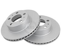2x A.B.S. 15923 Disque de frein Avant pour VOLVO 240 Kombi (P245) 263mm