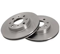 2x A.B.S. 15938 Disque de frein Avant pour HONDA CIVIC IV Hatchback (EC, ED, EE)