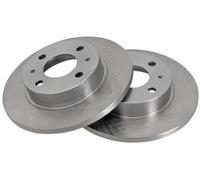 2x A.B.S. 15945 Disque de frein Avant pour NISSAN SUNNY II (N13) 240mm
