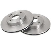 2x A.B.S. 15946 Disque de frein Avant pour KIA Avella Schrägheck (KBA1) 235mm