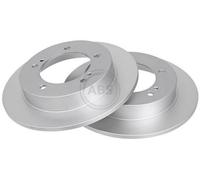 2x A.B.S. 15988 Disque de frein Avant pour SUZUKI JIMNY (FJ) Samurai SUV (SJ)