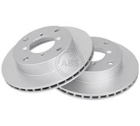 2x A.B.S. 15992 Disque de frein Avant pour SUZUKI SWIFT II 3/5 portes (EA, MA)