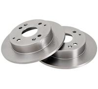 2x A.B.S. 16147 Disque de frein Arrière pour HONDA CIVIC VI Hatchback (EJ, EK)
