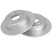 2x A.B.S. 16180 Disque de frein Arrière 258mm
