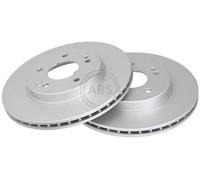 2x A.B.S. 16181 Disque de frein Avant 284mm