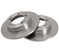 2x A.B.S. 16207 Disque de frein Arrière pour MITSUBISHI ECLIPSE I (D2A) 264mm