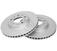 2x A.B.S. 16236 Disque de frein Avant pour VOLVO XC70 Cross Country (295) 280mm