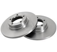 2x A.B.S. 16283 Disque de frein Avant pour LDV 200 Kastenwagen 276mm