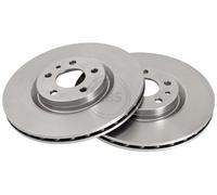 2x A.B.S. 16310 Disque de frein Avant pour ALFA ROMEO SPIDER (916S) GTV (916C)