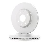2x A.B.S. 16422 Disque de frein Avant pour FIAT 500 (312) PANDA (169) QUBO (225)