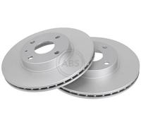 2x A.B.S. 16458 Disque de frein pour MAZDA MX-5 I (NA) MX-5 II (NB) 255mm