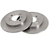 2x A.B.S. 16500 Disque de frein Arrière pour NISSAN Sunny III Schrägheck (N14)