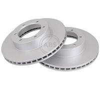2x A.B.S. 16553 Disque de frein Avant pour TOYOTA 4 Runner (N1) 290mm