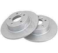 2x A.B.S. 16569 Disque de frein Arrière pour LAND ROVER Range Rover III (L322)