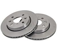 2x A.B.S. 16592 Disque de frein Avant pour KIA CERATO Stufenheck (LD) SHUMA (FB)