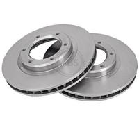 2x A.B.S. 16611 Disque de frein Avant pour TOYOTA LAND CRUISER 80 (J8) 311mm