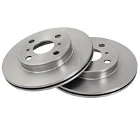 2x A.B.S. 16652 Disque de frein Avant pour TOYOTA STARLET (EP91) 238mm