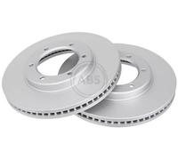 2x A.B.S. 16656 Disque de frein Avant pour TOYOTA Hiace IV Bus (H1, H2) 285mm