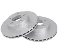 2x A.B.S. 16804 Disque de frein Avant pour FORD USA EXPLORER (U2) 286mm