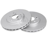 2x A.B.S. 17017 Disque de frein Avant convient pour MERCEDES-BENZ SLK (R170)