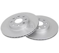 2x A.B.S. 17167 Disque de frein Arrière pour TOYOTA MR 2 III (ZZW3) 263mm