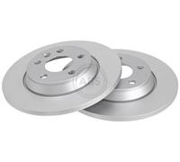 2x A.B.S. 17190 Disque de frein Arrière pour VW SHARAN (7M8, 7M9, 7M6) 294mm