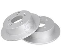 2x A.B.S. 17208 Disque de frein Arrière pour HYUNDAI TUCSON (JM) 262mm