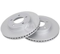 2x A.B.S. 17261 Disque de frein pour CHRYSLER 300 M (LR) 282mm