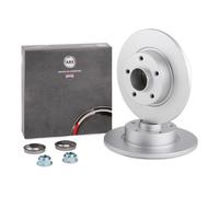 2x A.B.S. 17330C Coated Disque de frein Arrière pour OPEL Vivaro A Combi (X83)
