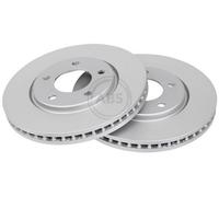 2x A.B.S. 17353 Disque de frein Avant pour CHRYSLER VOYAGER IV (RG, RS) 281mm