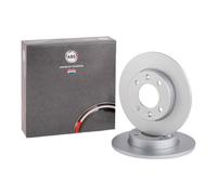 2x A.B.S. 17357 Disque de frein Arrière convient pour PEUGEOT 307 (3A/C) 247mm