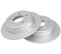 2x A.B.S. 17366 Disque de frein Arrière convient pour MERCEDES-BENZ VANEO (414)