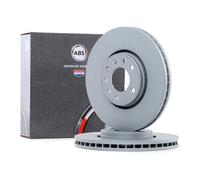 2x A.B.S. 17370 Disque de frein Avant pour OPEL Vectra C Caravan (Z02) 302mm