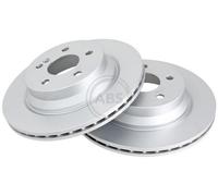 2x A.B.S. 17399 Coated Disque de frein Arrière 300mm