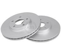2x A.B.S. 17416 Disque de frein Avant pour FORD TRANSIT CONNECT (P65, P70, P80)
