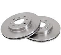 2x A.B.S. 17536 Disque de frein Avant 260mm