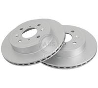2x A.B.S. 17540 Disque de frein Avant pour OPEL AGILA (A) (H00) 253mm