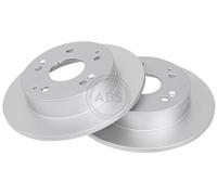 2x A.B.S. 17561 Disque de frein Arrière 260mm