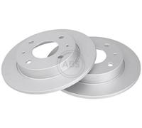 2x A.B.S. 17671 Disque de frein Arrière pour MITSUBISHI COLT VI (Z3A, Z2A) 250mm
