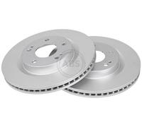 2x A.B.S. 17674 Disque de frein Avant pour MITSUBISHI GRANDIS (NAW) 290mm